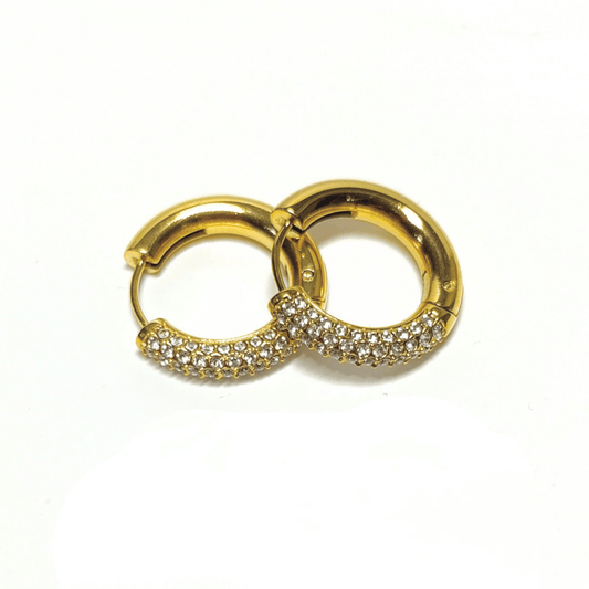 PENDIENTES LUMIERE DORADO