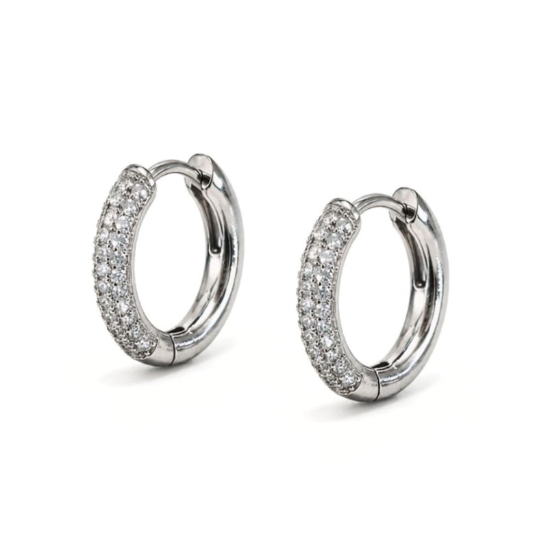 PENDIENTES LUMIERE PLATEADO