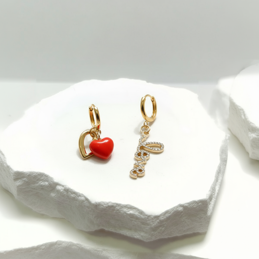 PENDIENTES PARIS LOVE