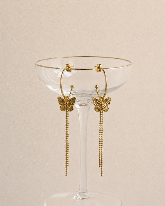 Pendientes Golden Wings
