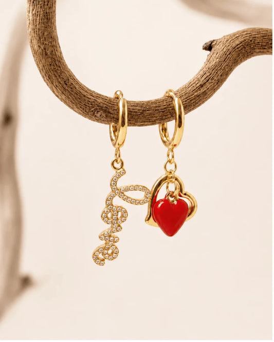 Pendientes Paris Love