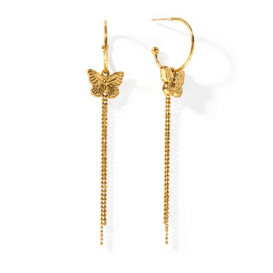 PENDIENTES GOLDEN WINGS