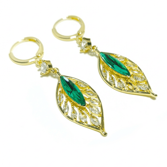 PENDIENTES HOJA ORIENTAL