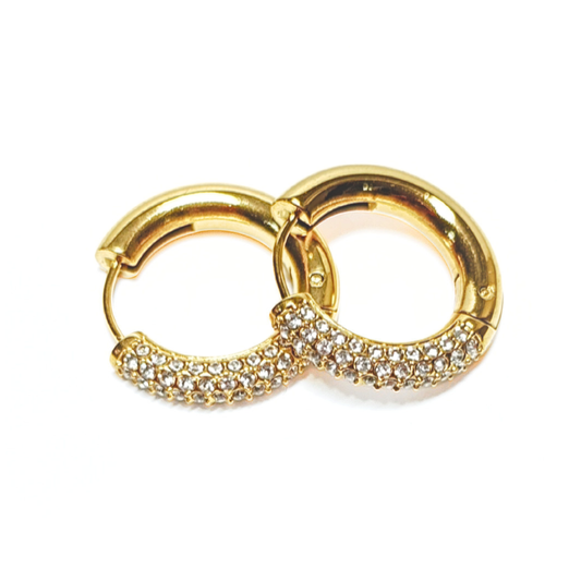 PENDIENTES LUMIERE DORADO