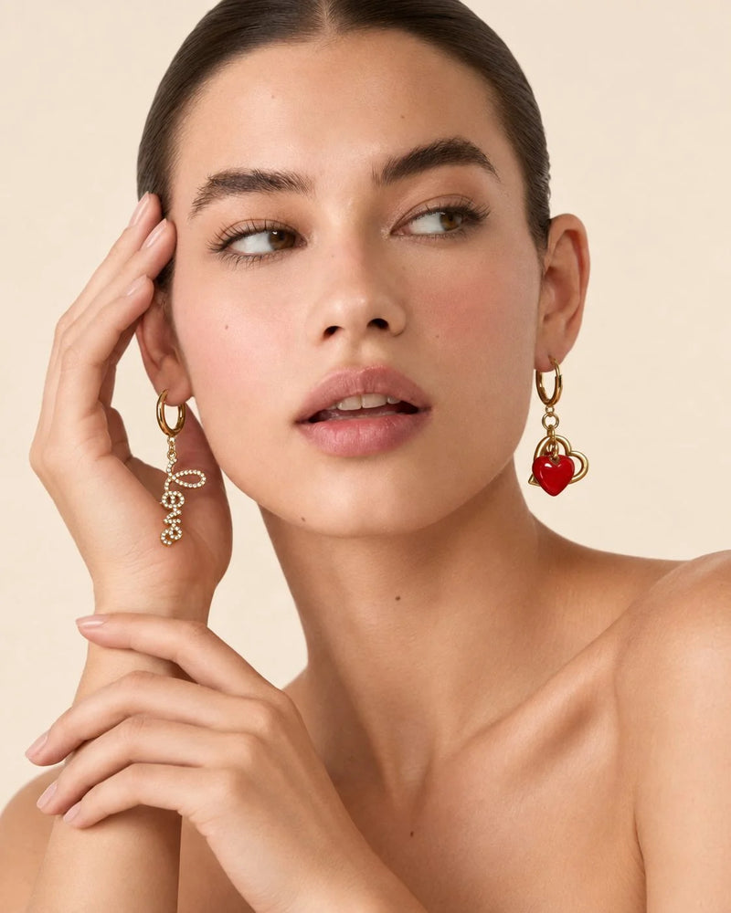 Pendientes Paris Love